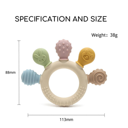 Silicone Baby Teether Toy