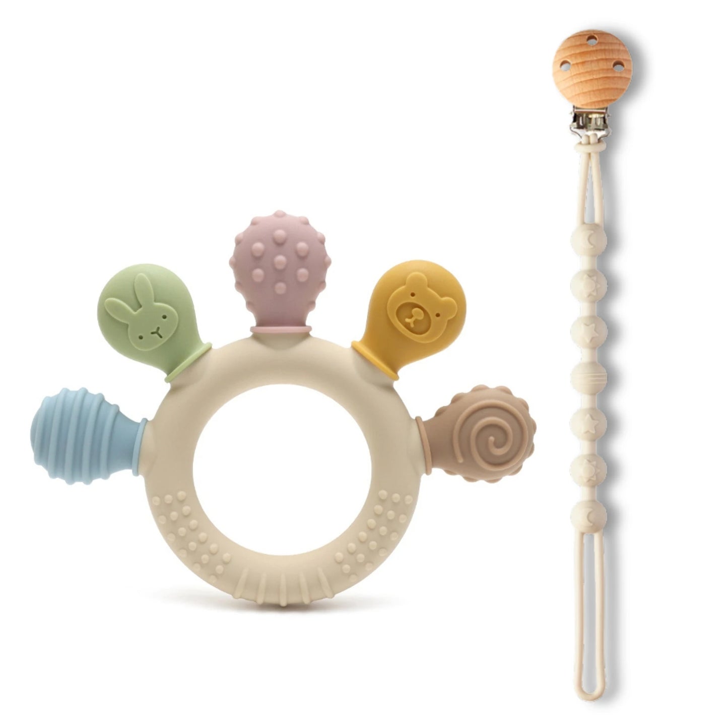 Silicone Baby Teether Toy