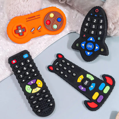 Silicone Teether Remote Control Toy