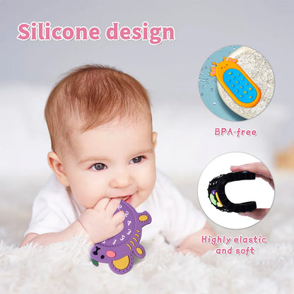 Silicone Teether Remote Control Toy